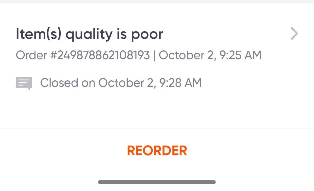 yakshap05's tweet photo. @SwiggyCares @Swiggy 
Received uncooked food. I want my full money back. https://t.co/6jKyZCtQrr