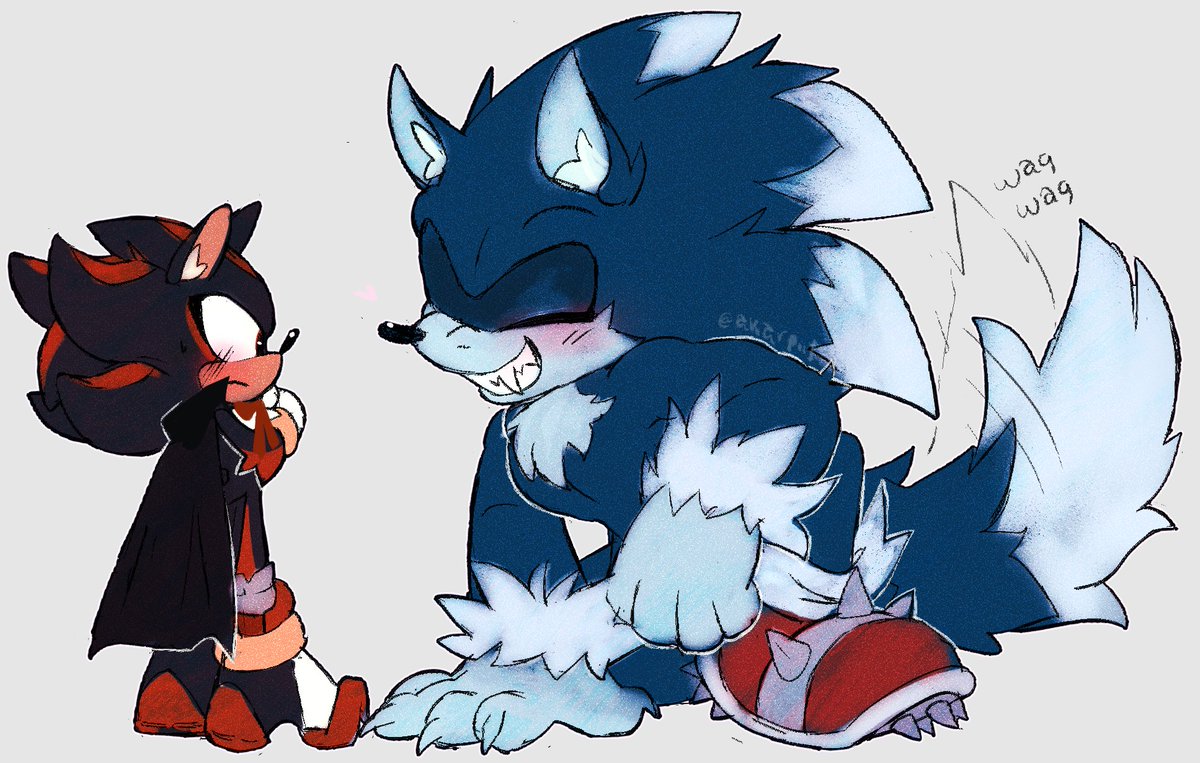 Akarpii1's tweet photo. Big teeth + fluffy tail  #sonictober2026 #SONICTOBER https://t.co/RiSd8L9Pv4
