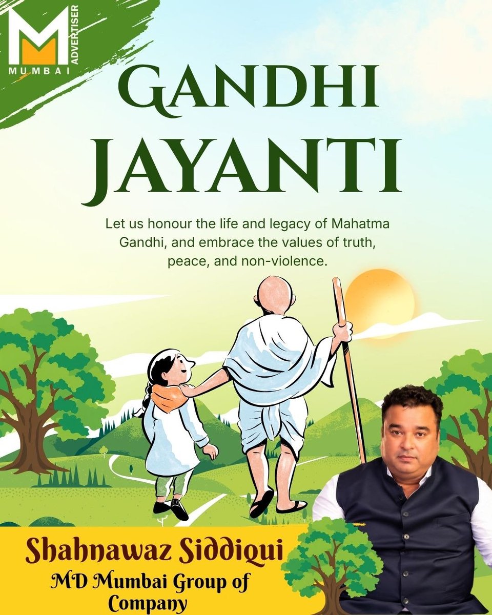 Hardcorebjpshan's tweet photo. स्वदेशी, स्वच्छता, सत्याग्रहाचा विचार जनमानसात रुजवणार्‍या 'महात्मा गांधीजी' यांना जयंतीदिनी कोटी कोटी वंदन! https://t.co/9c7feKNvMQ