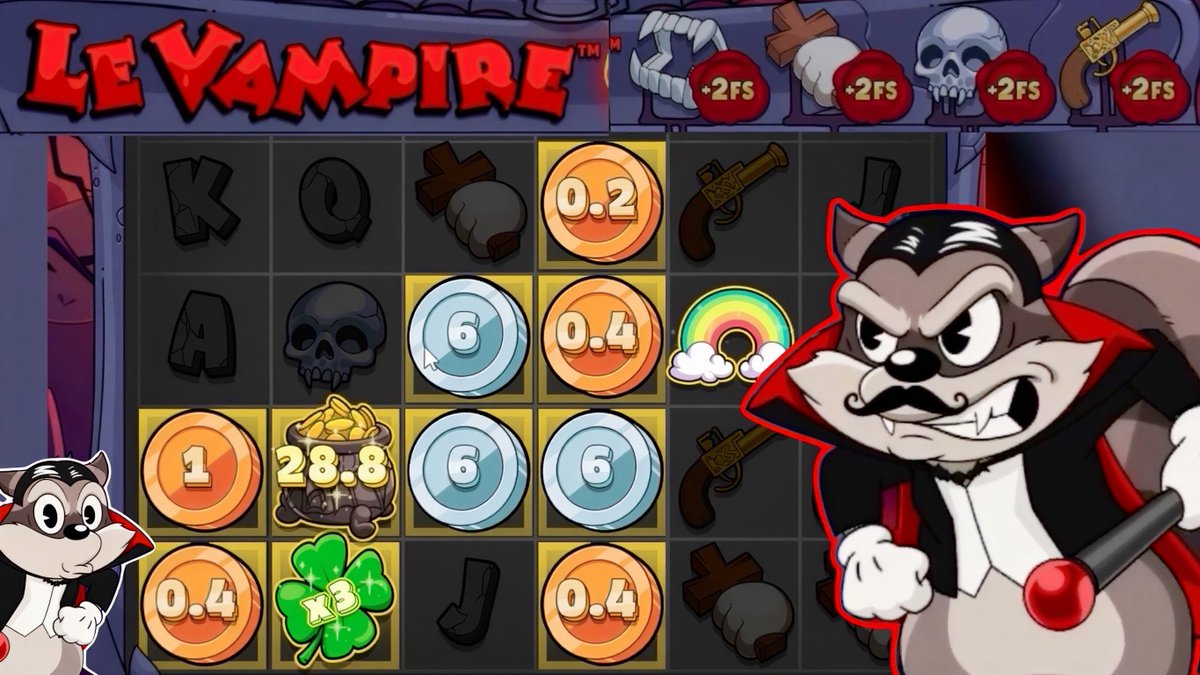 ArtCbet's tweet photo. ⭐️GIVEAWAY $30⭐️
1000+ Spins Hunting For A MAX WIN ON LE VAMPIRE SLOT!!

I'm giving away $5 to 3 viewers and $5 to 3 scavenger hunt winners.

Win $5
✅RT + Follow @ArtCbet
✅Tag 2 friends in the comments
📷Like + Subscribe + Comment https://t.co/Rx682pIOht
(Proof Of Watching Screenshot) 📷ArtCBets

Win $5
Find the Hidden Item in the video.
MUST SUBMIT ANSWER IN DISCORD.
NO SHARING ANSWERS!!!