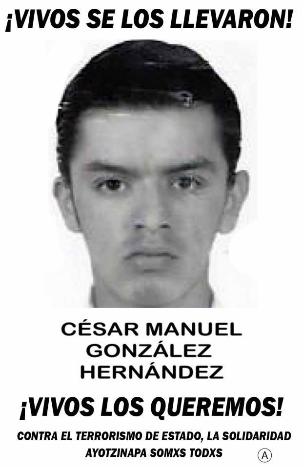 DoceDeagosto12's tweet photo. 9 Carlos Lorenzo Hernández Muñoz #AyotzinapaHeridaNoCerrada #AyotzinapaFalsoQueSeFabrique2daVersiónHistórica
10 Cesar Manuel González Hernández #AyotzinapaHeridaNoCerrada #AyotzinapaFalsoQueSeFabrique2daVersiónHistórica https://t.co/py5N28RxWr