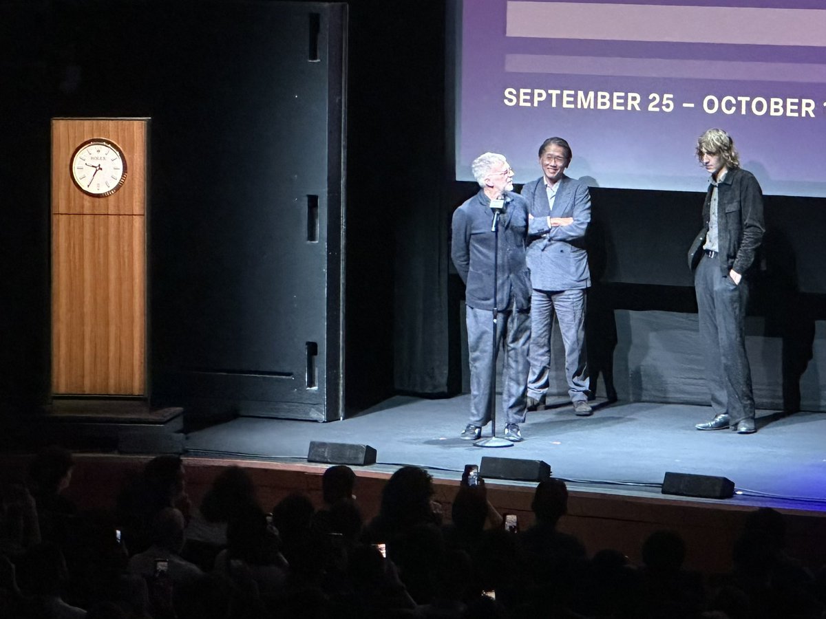 nielsj_'s tweet photo. NYFF #1: Cameron Winter at Carnegie Hall (2026), in 35 mm, world premiere. Fuckin phenomenal. There's no doubt he's going down as one of the greatest https://t.co/q7UOQPTQbJ