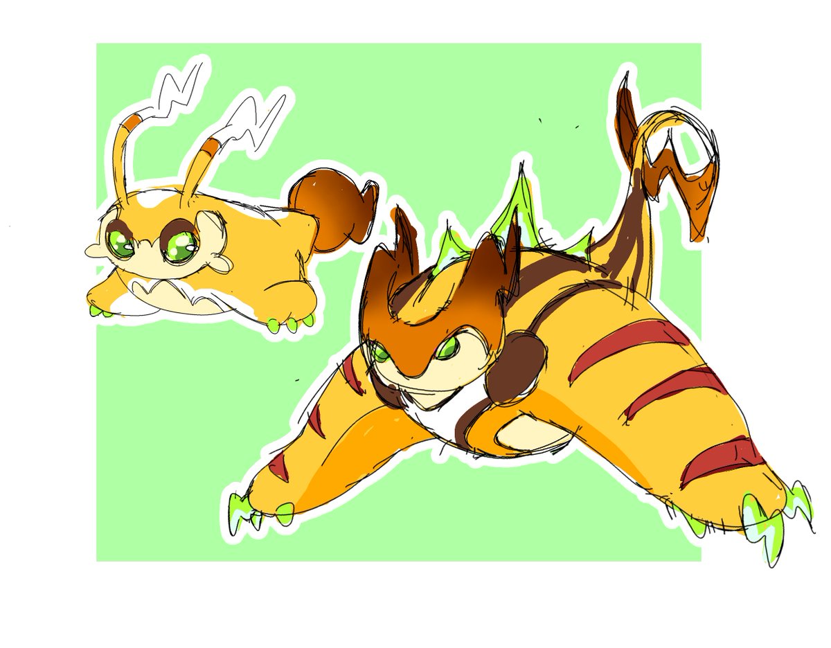 Bahamut075's tweet photo. been working on some fakemon design sketches to prepare for working on my own fakemon region
(doodle world concepts)

#fakemon #doodleworld https://t.co/7VKquLdltr