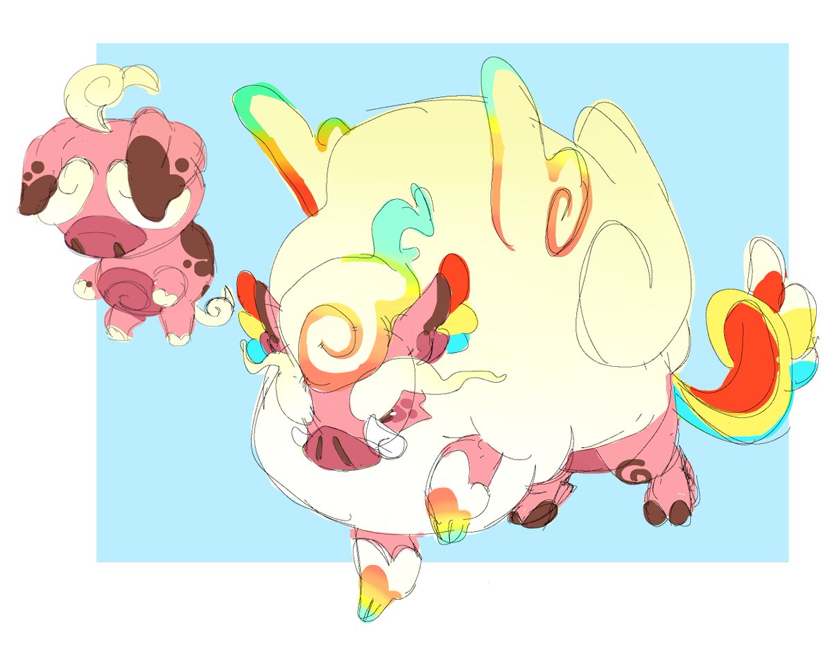 Bahamut075's tweet photo. been working on some fakemon design sketches to prepare for working on my own fakemon region
(doodle world concepts)

#fakemon #doodleworld https://t.co/7VKquLdltr