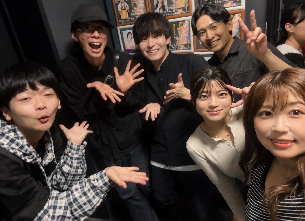 endlessroad52's tweet photo. #モーチュアリー2026
 
すぎのくんがAB両方観てくれて、感想も嬉しかった〜。
今年6月にあった #点パブ のメンバー！ https://t.co/Cpq0L9lhWf