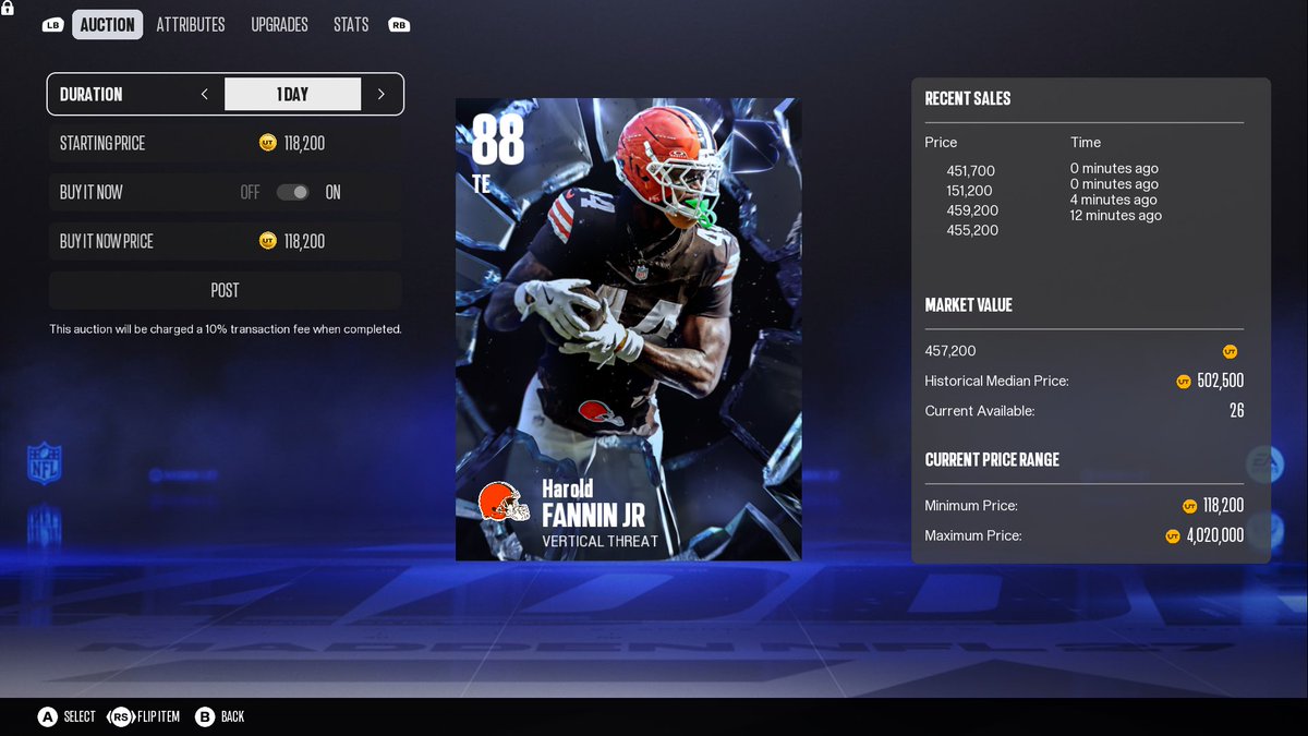 kingmadden54's tweet photo. What a snipe by me
Only at MUTflips you can get this using code ‘king’ at checkout to save 10%
@MUTFlips https://t.co/w0eXlnPJIS