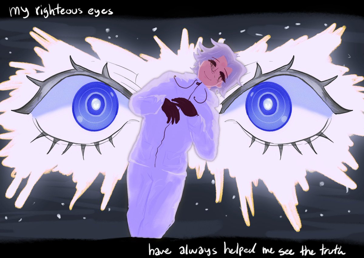 aotsukys's tweet photo. Prompt 1: Eyes! 
#Eitober2026 https://t.co/RTdqEsB8V0