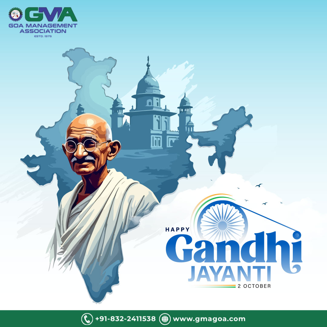 GMA_GOA's tweet photo. Remembering Mahatma Gandhi and the timeless values of truth, simplicity, and integrity that continue to inspire responsible leadership and meaningful progress.
Happy Gandhi Jayanti.
https://t.co/2Rp8oxMzqE
#GandhiJayanti #MahatmaGandhi #GMA #ResponsibleLeadership #2October https://t.co/XJXhCmdPcu