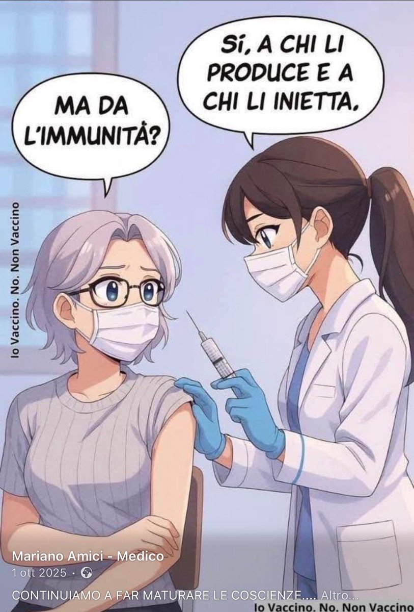 MarianoAmici's tweet photo. CONTINUIAMO A FAR MATURARE LE COSCIENZE.

 Sulla validità dei vaccini la vignetta è molto più esplicativa delle parole.

#marianoamici #amiciperlitalia #amicidiippocrate #covid19 #vaccinazioni #effetticollaterali #effettiavversi
#quotidianoweb #news #notizie #attualità https://t.co/JYSwtJWtqE