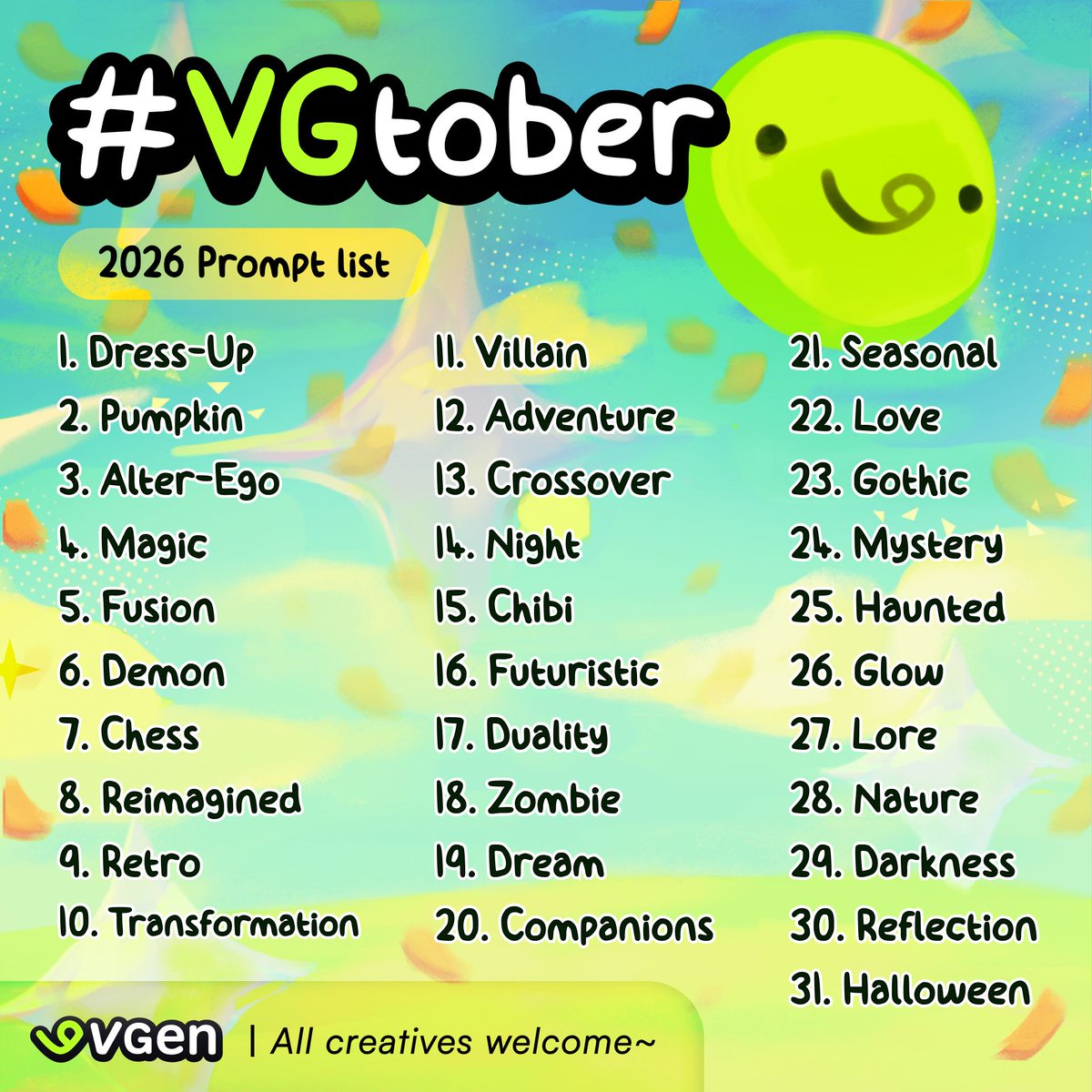 MoteVT's tweet photo. Can’t guarantee I can keep up with it, but I wanted to get a little creative this year. #vgtober https://t.co/ZiiCVUP0YB
