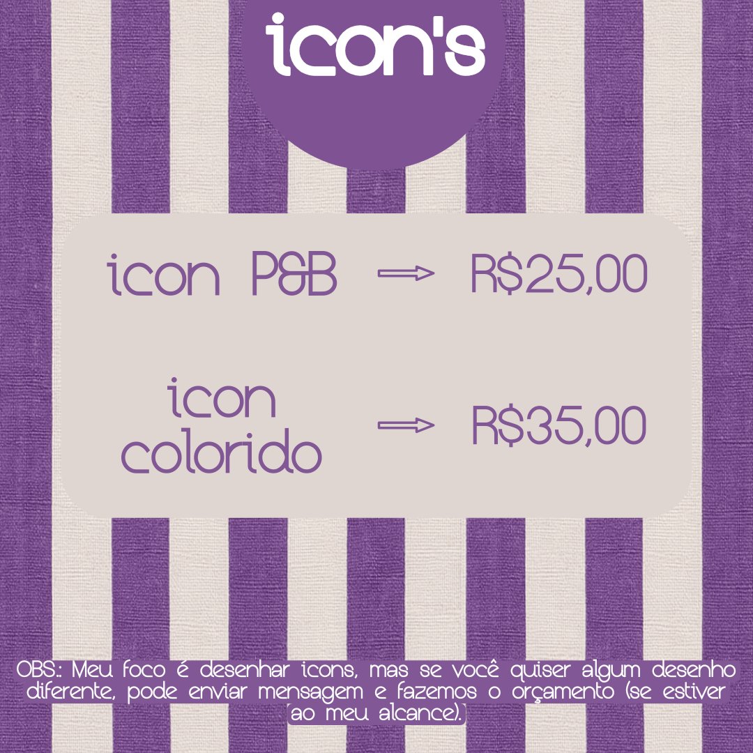 JuInk_'s tweet photo. Tabela de comissões atualizada!
Em caso de alguma dúvida, me chama na DM! 

tags: #comissao #desenhos #comissaoaberta #icon #encomenda https://t.co/H7mi54MSTa
