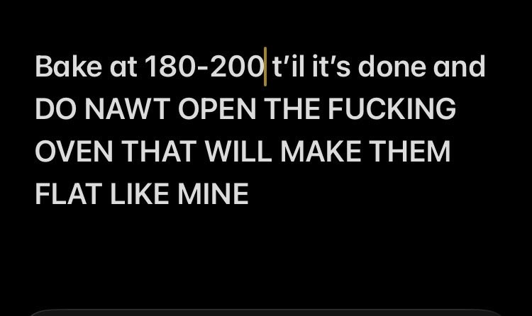 lukewarmm1lk's tweet photo. RECIPE!! Also found out it’s lower cal than I originally calculated cause I put it as if it made 8 not nine cookies https://t.co/I761w14Lew
