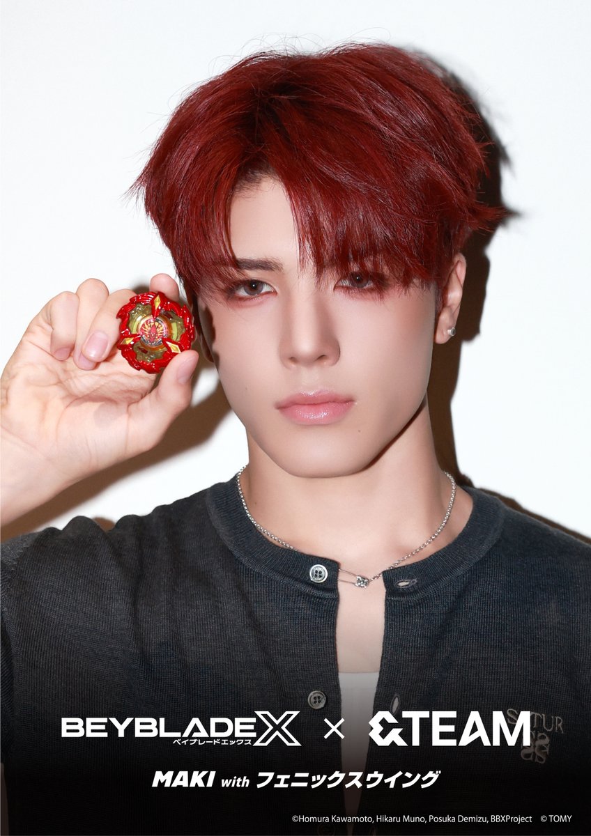 beyblade_info's tweet photo. &amp;TEAM #MAKI
with #フェニックスウイング

アニメ『BEYBLADE X ベイキングダム編』初回プレミア公開まで、あと2日！→https://t.co/bfRz3GN9K2

@andTEAMofficial #andTEAM
#Fearless_andTEAM #毎日投稿
#BEYBLADEX https://t.co/qmu9CpgZmL