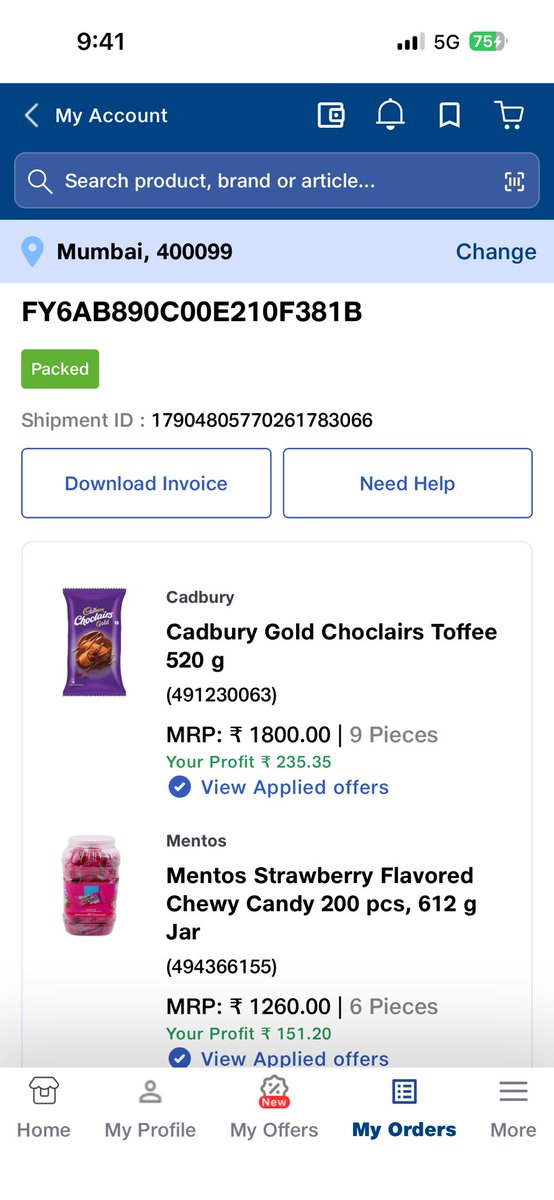 Avi131192's tweet photo. @metro_india Again same problem if you people don’t accept online orders then you are taking payments ? 

This was to be delivered on tuesday but today is friday . Why it is taking so much time ? 

@reliancegroup @jagograhakjago https://t.co/LYWQHolngE