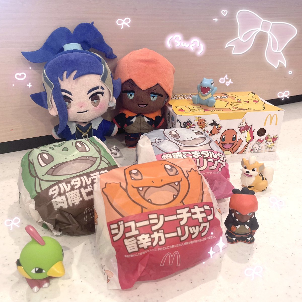 yysm89__'s tweet photo. 🍟🍔💙🧡 https://t.co/JpWO2IJzwf