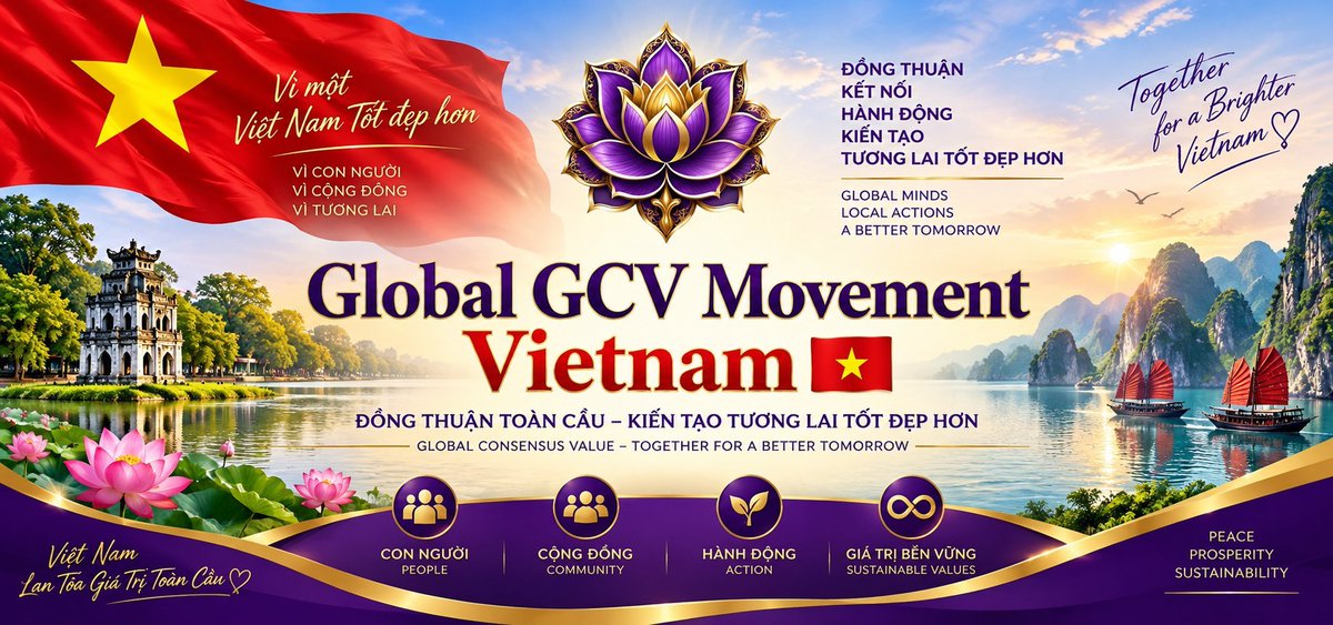 dorisyincpa's tweet photo. 🇻🇳🪷 OFFICIAL RECOGNITION & CALL TO ALL VIETNAM GCV PIONEERS 🪷🇻🇳

A Message from Doris Yin

Founder & Chairperson of the Global GCV Movement

After closely observing the work and development of our Vietnam GCV team for more than one month, I would like to formally recognize and sincerely appreciate six outstanding members of the Global GCV Movement Vietnam leadership team.

🪷 Mạnh Ngọc Hùng — Head of GCV Ambassadors – Vietnam
🪷 Nguyen Thi Phuong — Deputy Head of GCV Ambassadors – Vietnam
🪷 Do Thi Thuy — Education GCV Ambassador – Vietnam
🪷 Nguyen Gia Hai — Ecosystem Development GCV Ambassador – Vietnam
🪷 Doan Van Muoi Vinh — Industry Alliance GCV Special Envoy – Chair, Vietnam
🪷 Dao Van Long — Vietnam General GCV Army

During this period, I have been watching not only their work, but also their character, attitude, commitment, and spirit of service.

What I have seen makes me very proud.

These leaders have demonstrated qualities that I believe are essential for true GCV leadership:

HONESTY.
SELFLESSNESS.
COMMITMENT.
HUMILITY.
RESPONSIBILITY.
VISION.
WISDOM.

Most importantly, they have closely followed my guidance and education, listened carefully, learned continuously, and put what they have learned into action.

They are not working simply for a title or position.

They are willing to serve.
They are willing to take responsibility.
They are willing to work together.
They are willing to put the community before themselves.

This is the kind of leadership I want to see within the Global GCV Movement.

🇻🇳 MY MESSAGE TO ALL VIETNAM GCV PIONEERS

I know that there are now different organizations, groups, and communities operating in Vietnam.

For this reason, I want all Vietnam Pioneers to clearly understand which team I recognize, trust, and support as the Global GCV Movement Vietnam team.

I sincerely call upon all Vietnam GCV Pioneers, Ambassadors, Leaders, and community members:

Please recognize these six leaders.

Please support their work.

Please follow their education and community activities.

Please cooperate with them and help them build the community.

And most importantly:

Please stay closely connected with the Global GCV Movement Vietnam team and continue following the education and direction of the Global GCV Movement.

Do not judge leadership only by titles, popularity, or how loudly someone speaks.

Look at the qualities that truly matter:

HONESTY.
SELFLESSNESS.
COMMITMENT.
HUMILITY.
RESPONSIBILITY.
ACTION.

I have closely observed these six members, and I sincerely believe they have demonstrated these qualities through their work and service.

🇻🇳🪷 VIETNAM GCV PIONEERS — KNOW YOUR TRUSTED LEADERS.

Support them.
Work with them.
Learn from them.
Stand together with them.

Let us remain united, follow the right direction, and continue building the Global GCV Movement Vietnam community together.

🪷 Doris Yin
Founder & Chairperson
Global GCV Movement
----

🇻🇳🪷 VIETNAM GCV LEADERS — CONTACT INFORMATION 🪷🇻🇳

📲 Telegram Contacts:

• Mạnh Ngọc Hùng
@KEYSIGNALPROFITS

• Nguyen Thi Phuong
@Thao2008

• Do Thi Thuy
@Typhutydo6868

• Nguyen Gia Hai
@NgocDiepGCV

• Doan Van Muoi Vinh
@Boss_vinh_678

• Dao Van Long
@daolong413468

🇻🇳 Vietnam GCV Pioneers may contact the above Vietnam GCV leadership team directly for community communication and coordination.

🪷 Global GCV Movement Vietnam Team