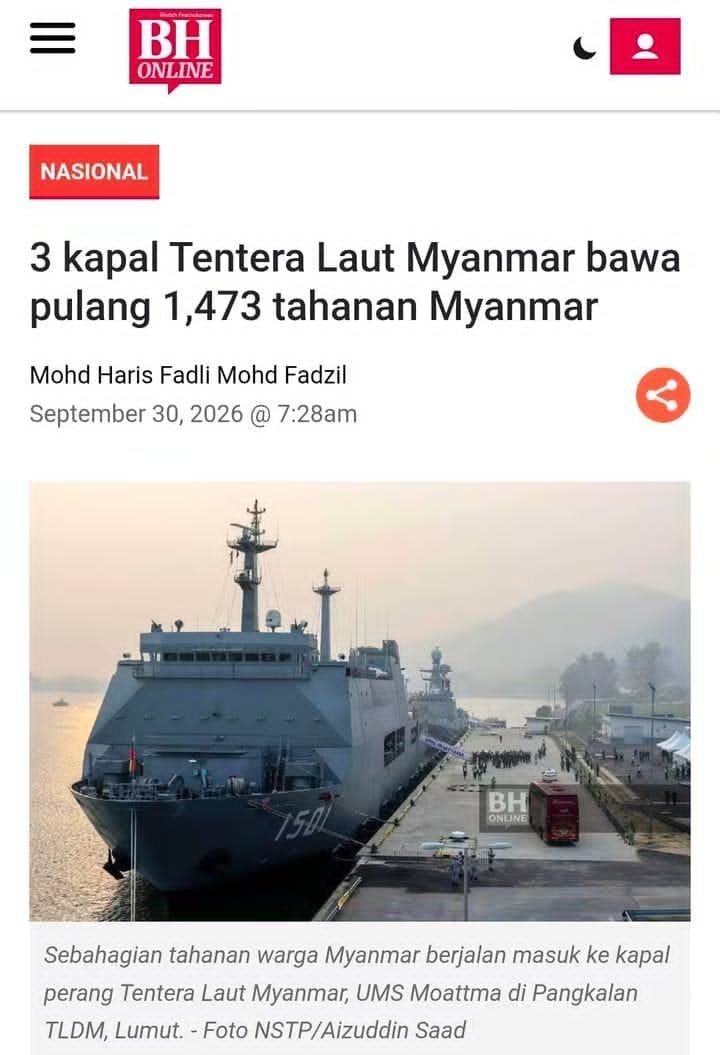wfauzdin's tweet photo. Ini baru fasa pertama.  Alhamdulillah.  Puak lebai dgn Umno dulu raikan mereka masuk, siap ada himpunan solidariti lagi.  Bila dah semakin ramai, kerajaan madani kena atasi masalah mereka ini.  Tahniah kerajaan madani, teruskan ke fasa seterusnya. https://t.co/1aCem0vtch