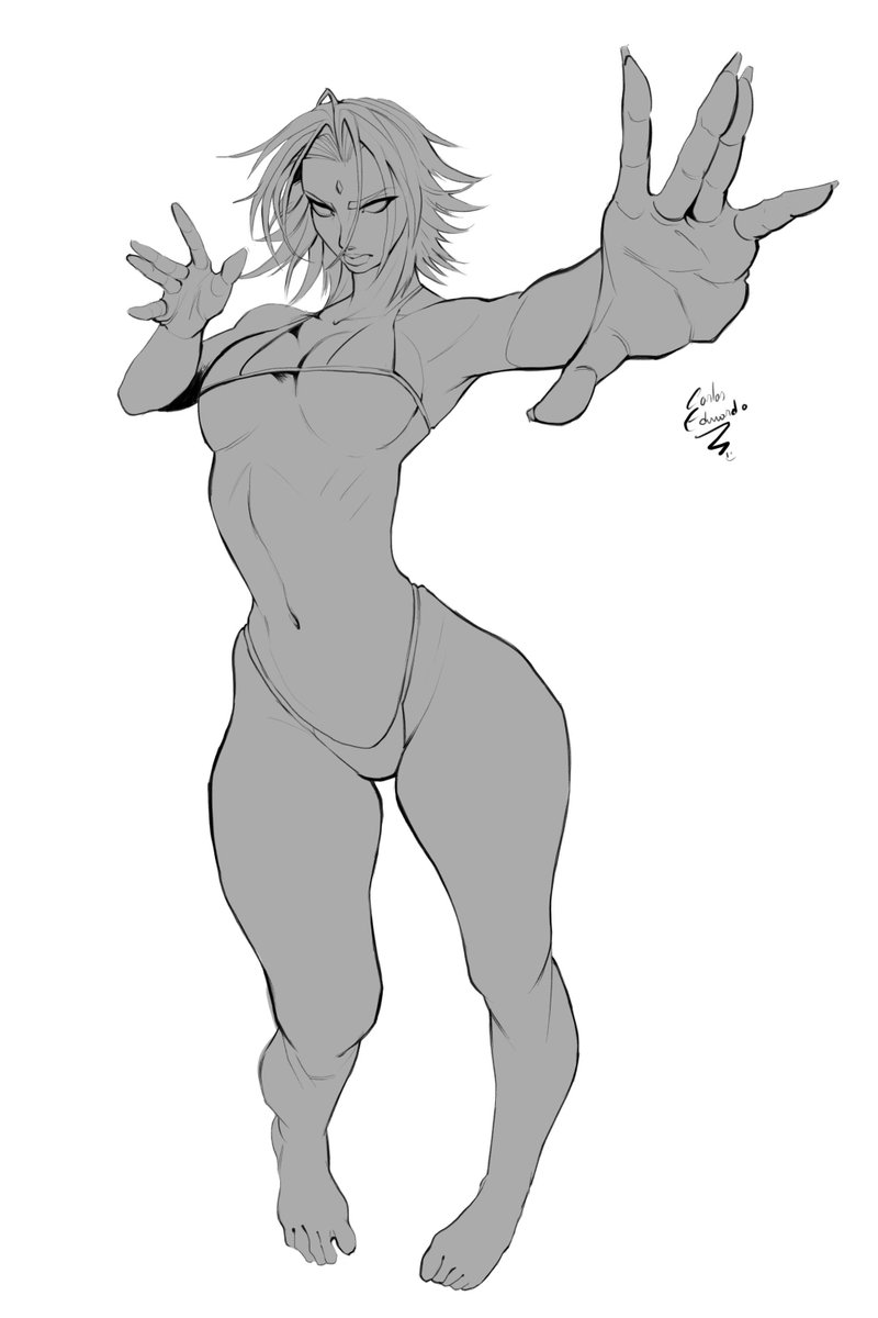 EdhuDraw's tweet photo. Raven WIP https://t.co/qkJoj9nzcC