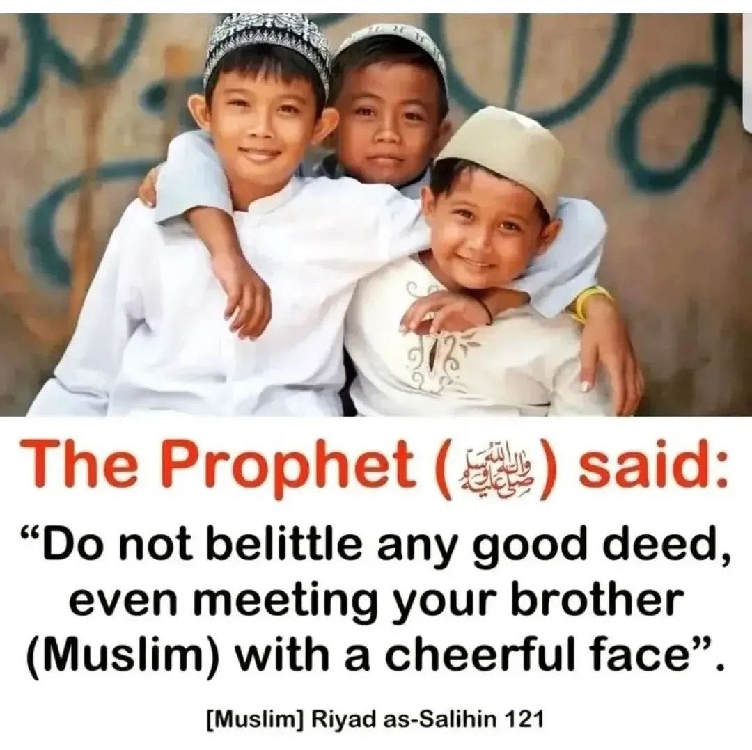 HMSshoes's tweet photo. Hadith of the day. https://t.co/cqS2XRme38