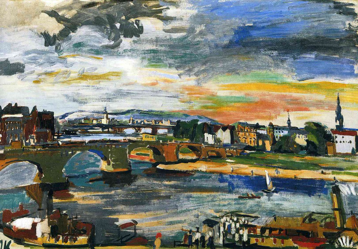 artistkokoschka's tweet photo. Augustus Bridge - Dresden #artbots #kokoschka https://t.co/xHGtqAeoJi