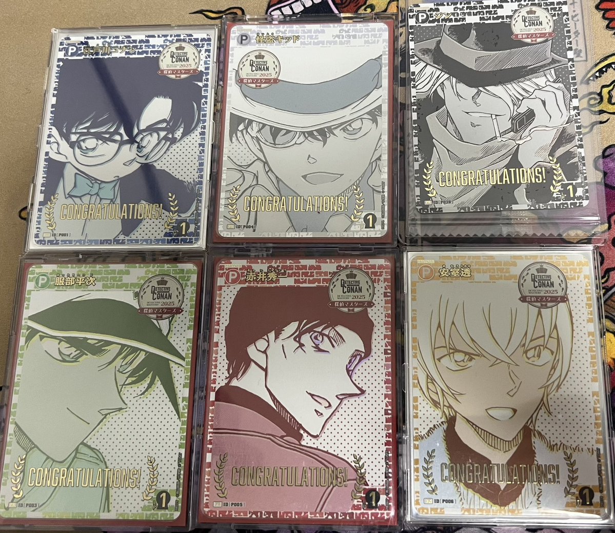 kazuma_ygo1018's tweet photo. 2025の色別パートナー揃って嬉しい☺️ https://t.co/15VzV6uCbE