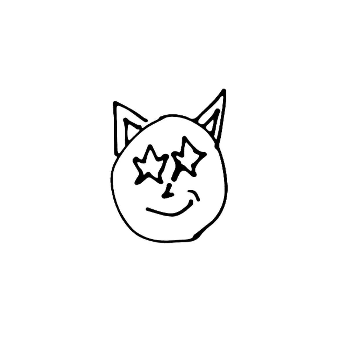4j20th's tweet photo. jay with a smirk everytime he draw himself https://t.co/z5aWFutofO