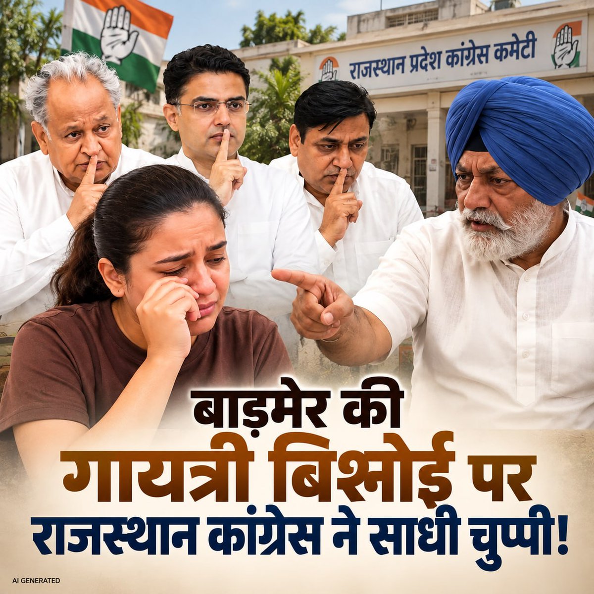 RahulChandz2jd's tweet photo. @ashokgehlot51 गहलोत जी गांधी जी का नाम लेना आसान है लेकिन उनके बताए संस्कार निभाना मुश्किल। पहले अपनी पार्टी के नेताओं से महिलाओं के सम्मान की मर्यादा निभवाइए फिर दूसरों को नसीहत दीजिए। https://t.co/YyjjtZipdN