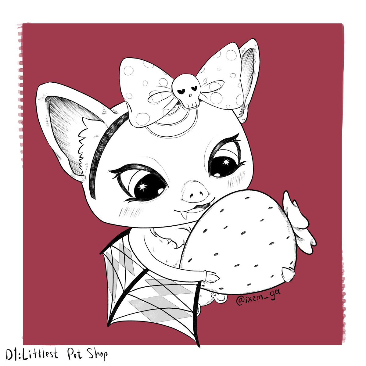 ixem_ga's tweet photo. day 1 ! my littlest pet shop

#inktober #pinktober https://t.co/3ifgkP38oH