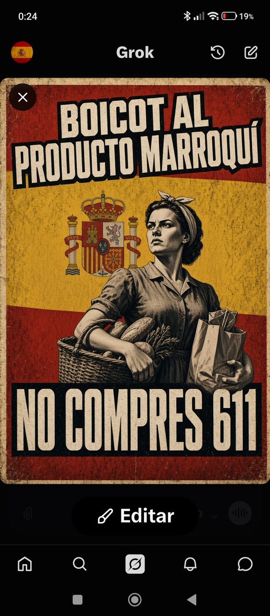 ManuSan79985083's tweet photo. NO NOS OLVIDEMOS DEL ENEMIGO MARRUECOS 
SIGAMOS COMPARTIENDO EL BOICOT A TODOS SUS PRODUCTOS 
AL ENEMIGO NI AGUA 😡😡😡😡😡 https://t.co/EITDRpHJv4