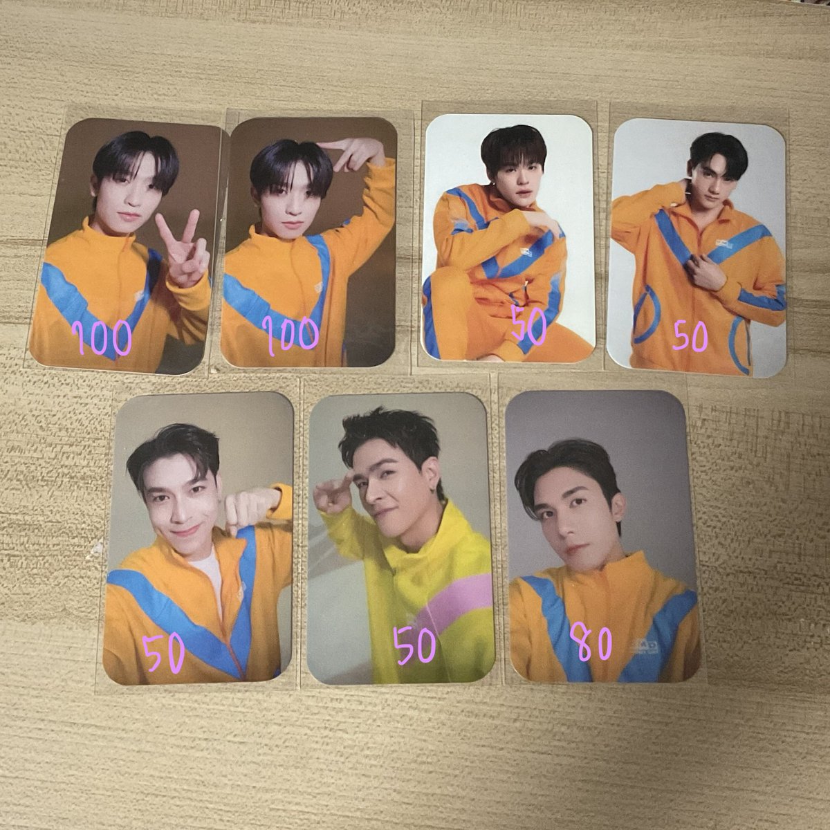 wxl2000's tweet photo. [ขาย/wts] การ์ดกีฬาสีดมด การ์ดเซลฟี่

🌟 โทมัส เจ็ม ปัง ทอมมี่ มาร์ค เน็ต

✅ ราคาตามในภาพ 
📮 ค่าส่งเหมา40฿ (ซื้อครบ400฿ส่งฟรี)

ส่งเสาร์ สนใจทักได้เลยค่ะ 
#ตลาดนัดdmd #ตลาดนัดดมด #กีฬาสีดมด https://t.co/HO1YSvMEYI