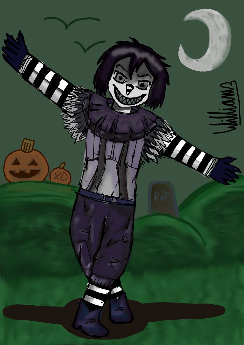 williams_c2515's tweet photo. Aquí esta el del día 1 "CREPPYPASTA" y el que elegí para este fue laughing jack y con fondo (no soy muy bueno haciendo fondos pero tenía que intentarlo) y ¿que les parece?. https://t.co/B4juivKEUB