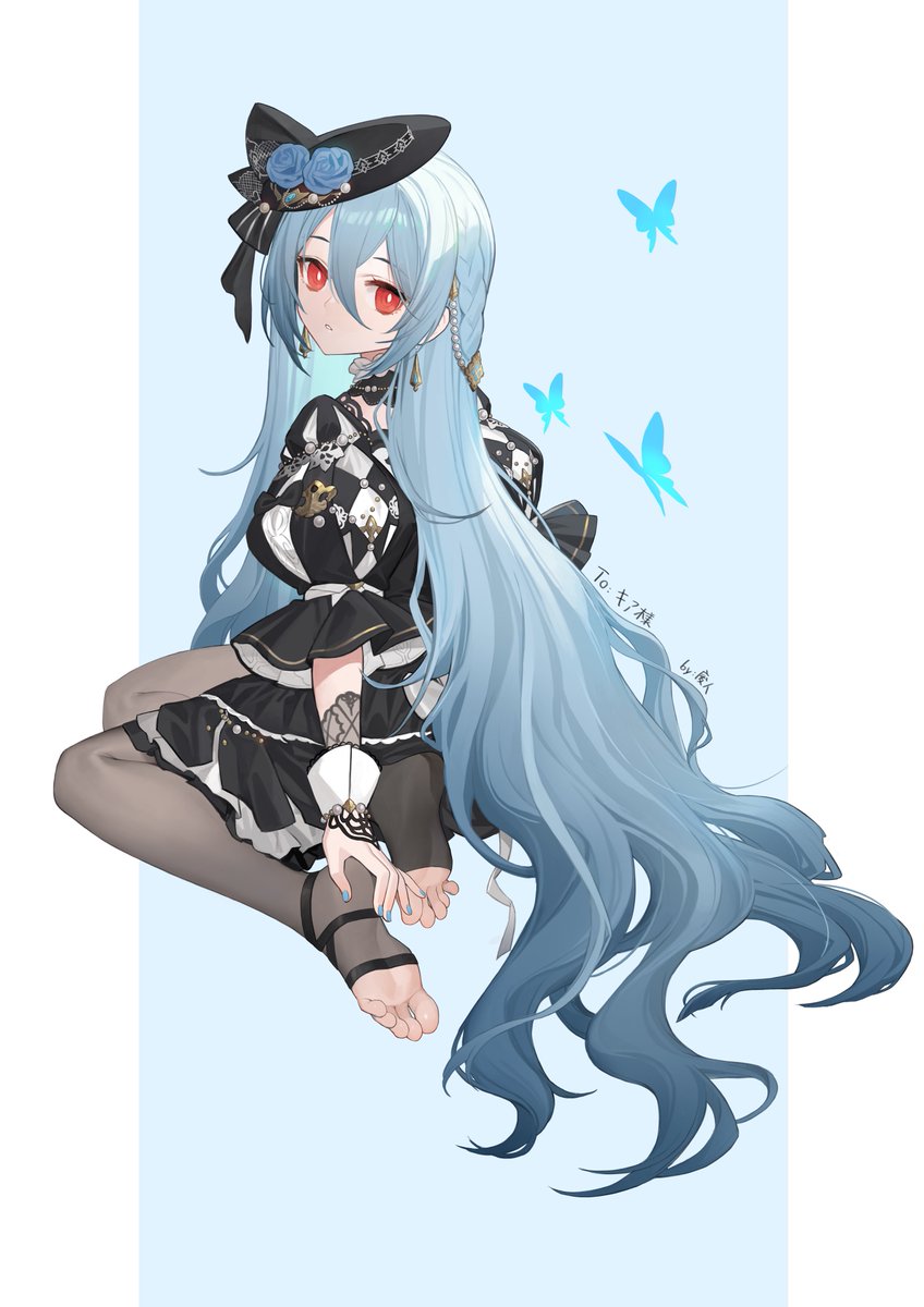 idtNothinglose's tweet photo. きあちゃん🦋🦋🦋
✏️：廃人 https://t.co/s4K3jfhlOz