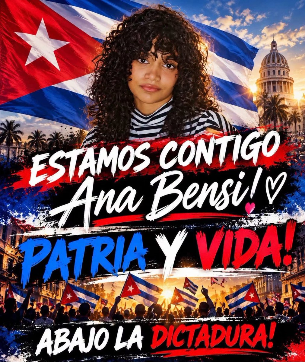 JRRPantoja's tweet photo. ABAJO LA DICTADURA!!! 
Todos los esbirros Castristas que se prestaron para tamaña injusticia la pagarán. https://t.co/htr7qx1mcr