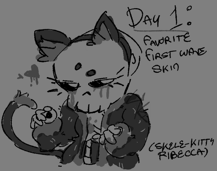 chudlychudworth's tweet photo. day 1: favorite first wave skin
deciding to actually start posting art here. hi #dandytober #dandytober2026 https://t.co/88YivKhQ0E