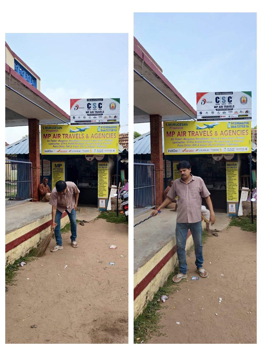 pradeepkarthic1's tweet photo. Swachhata pakhwada 2026 cleanliness drive .
Sivaganga district 
CSC TAMILNADU 

 #SwachhBharat

#SwachhCSC

 #SwachhtaAbhiyan

#CleanIndia

 #SwachhOffice

#CSC4SwachhBharat

@SecretaryMEITY

@csc_south

@CSCTamilNadu
@cscegov_

@GoI_Meity

#DigitalIndia https://t.co/Ni0QBgVkdr