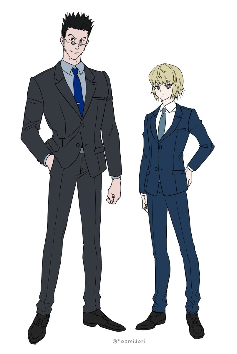 foomidori's tweet photo. レオリオとクラピカ https://t.co/IvN9AQOjsF