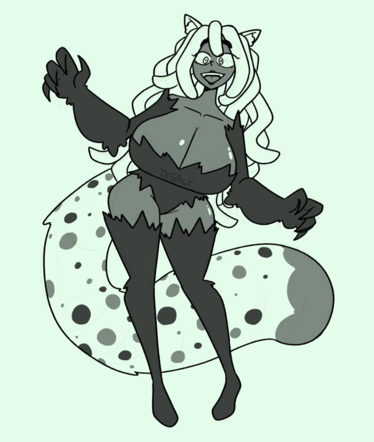 deterex525's tweet photo. Enjoy this little Halloween doodle of Talvi as the Wolf Mama from Family Time. https://t.co/UdY6foqapB