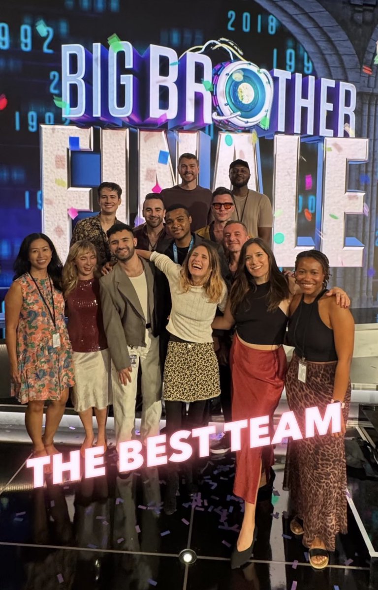 BBigBrotherBuzz's tweet photo. Some love for the crew that made #BB28 happen! 🙌

The houseguests get the spotlight, but Big Brother wouldn’t be Big Brother without the people on the other side of those mirrors. Thank you for an awesome season!
#BigBrother #BigBrotherBuzz https://t.co/gL0FfUnpUd