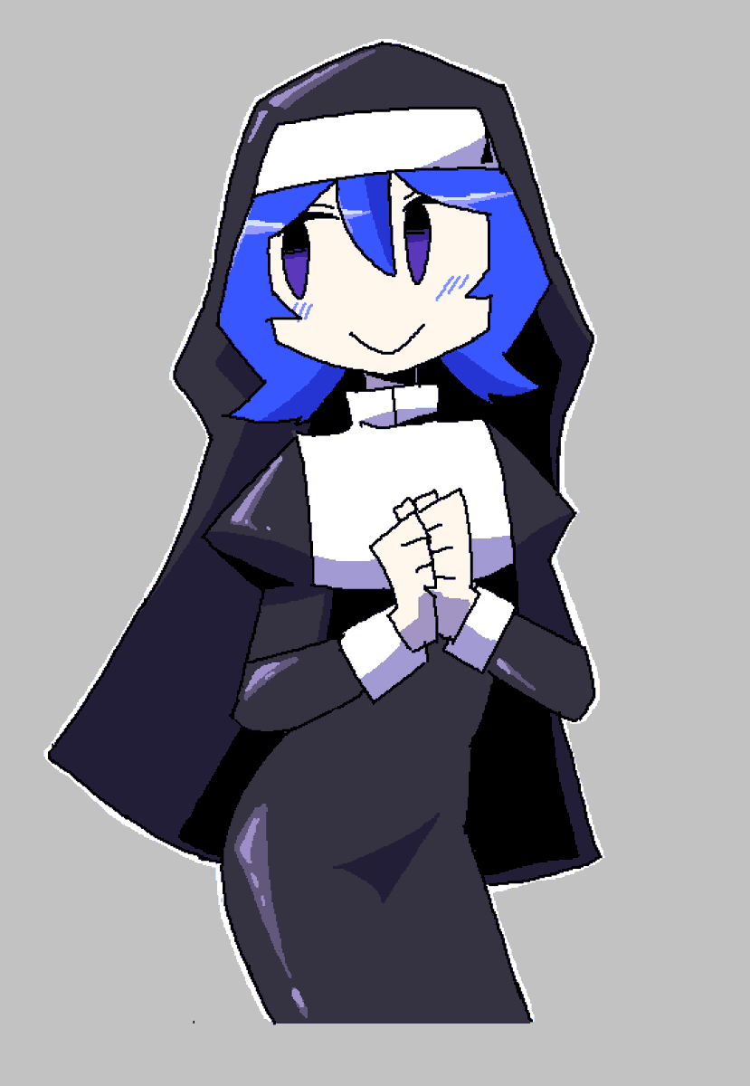 wur__q's tweet photo. Nun Sen #sentober2026 #phantasmart https://t.co/HrPbj86uTO