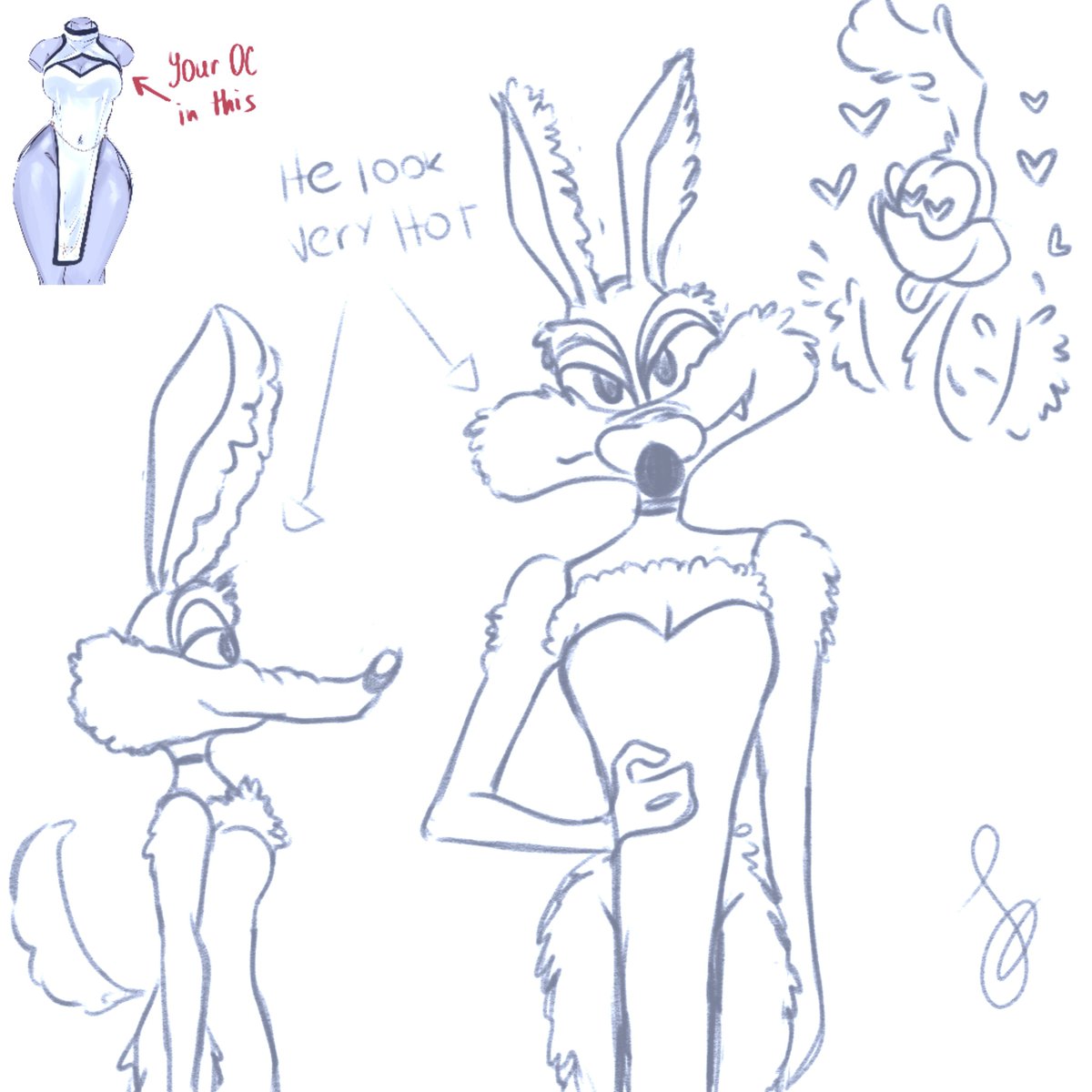 MM11544806's tweet photo. #roadrunner #wileroadㅤㅤ #wilerunnerㅤㅤ #coyotevsacmeㅤㅤ #coyote

"He looks sexy in that dress..." https://t.co/W5Bp57MFpQ