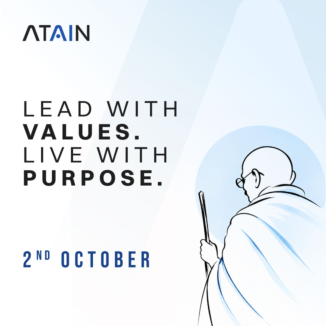 Go_Atain's tweet photo. A moment to reflect on the values that shape a better tomorrow. May we continue to embrace compassion, act with integrity, foster unity, and make a positive difference through our everyday actions.

#GandhiJayanti #Atain https://t.co/w0nXnT3IPi