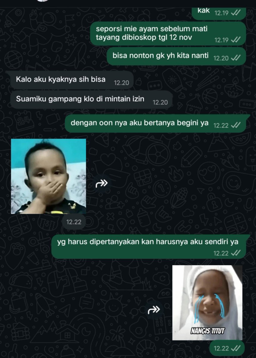 julyulijul's tweet photo. nyatanya setelah menikahpu. aku ngga bisa kmn mn juga 😫🦥 https://t.co/PAinKn06Bz