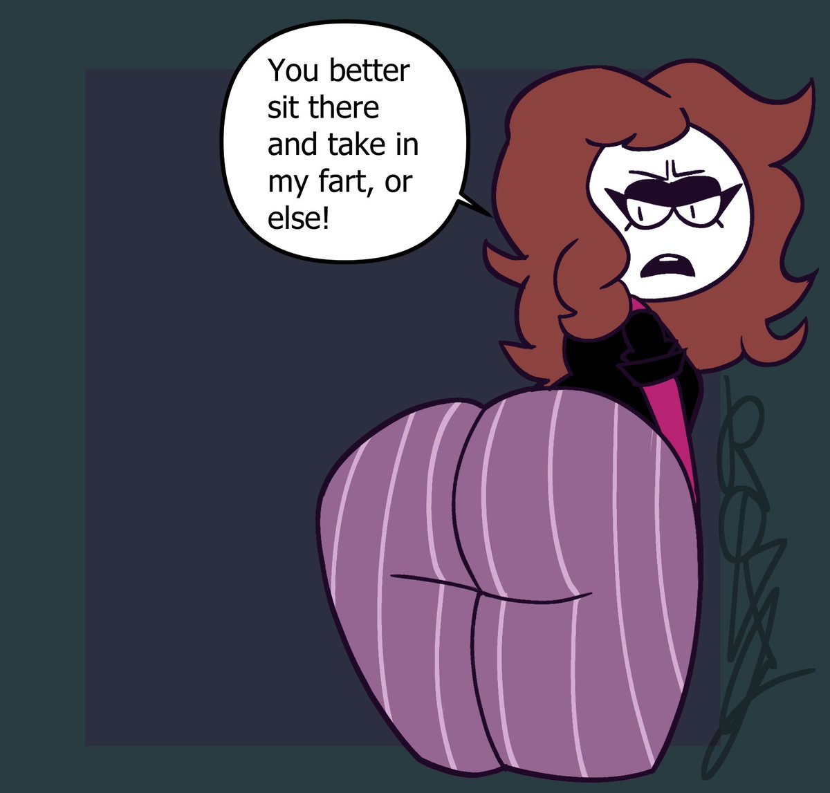 Demon11037's tweet photo. Yeah! More Carmen farts! #fart #spookymonth #spookymonthcarmen https://t.co/tweXoeM8qc