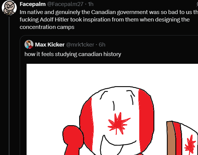 OntarioNational's tweet photo. my fyp is only posts like this constantly with zero irony https://t.co/6atXhLcn7H