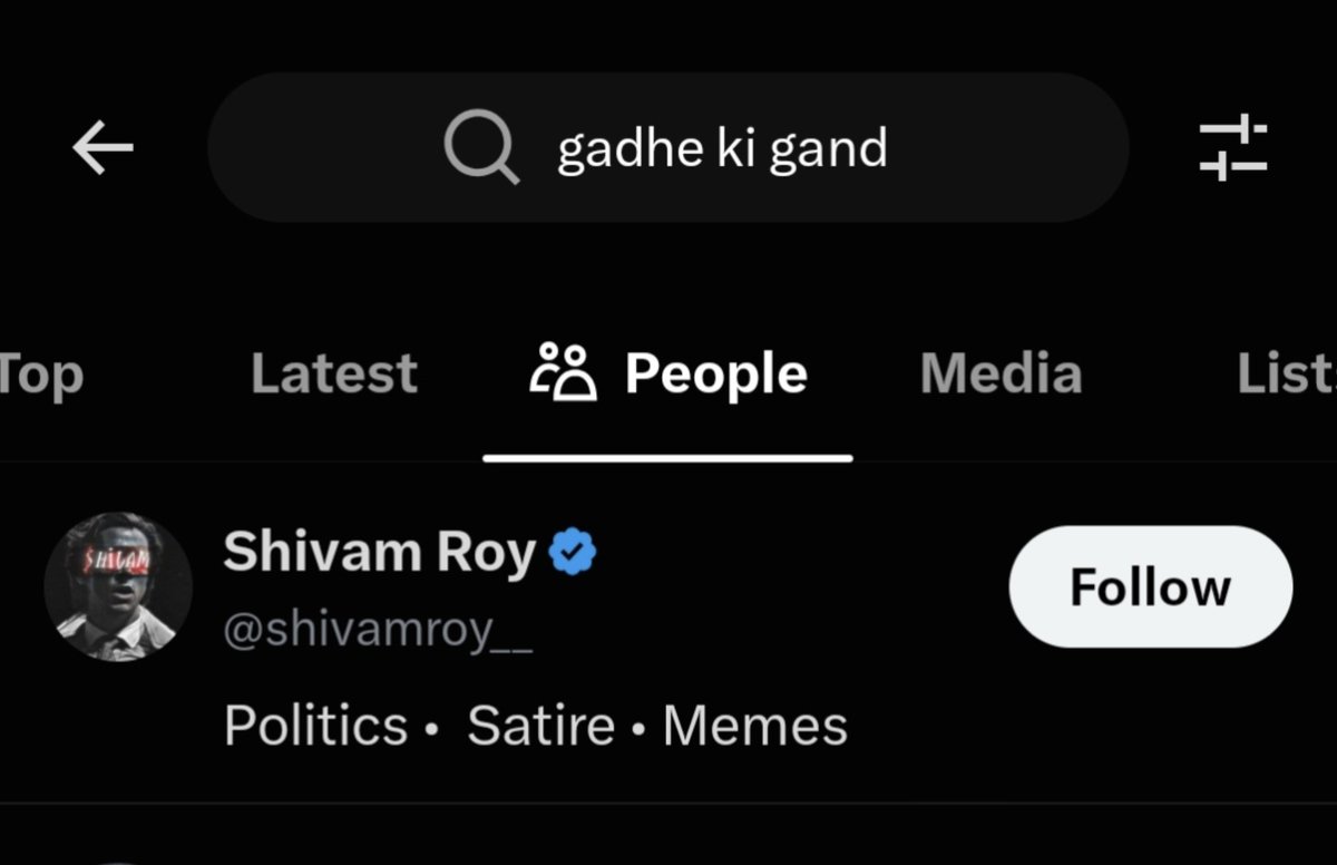 AryavratRules's tweet photo. “Gadhe ki G@nd” 😭 https://t.co/HlgQXbzcQD
