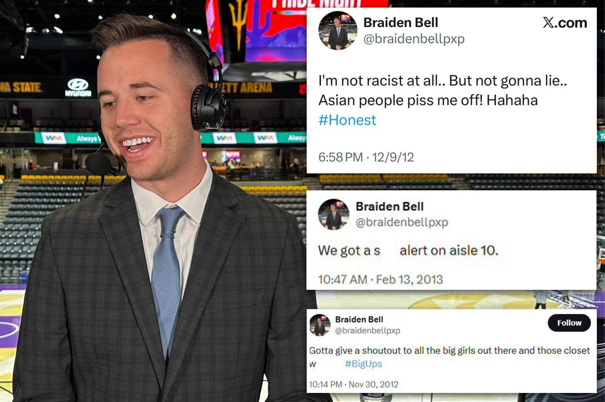 nypost's tweet photo. Trail Blazers fire broadcaster - on same day hiring was announced - after racist, mismisogynistic posts emerge https://t.co/Dsl5jb5O2x https://t.co/oQcK3WNLMM