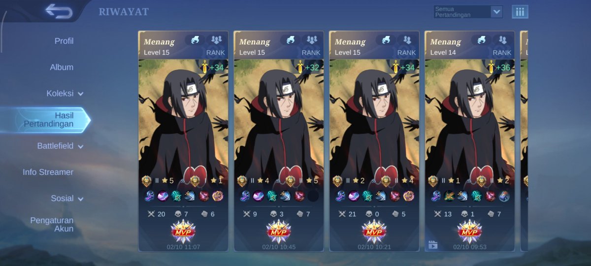 Raechysss's tweet photo. oh ini yang namanya mvp supreme ituu 🫪
Itachi punya https://t.co/kD0yxXIeGP