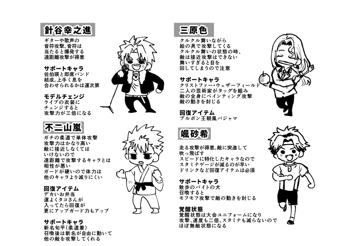 kawo_000's tweet photo. GSのバトルゲーム妄想
柊くんと若王子先生育成してバトルしたい https://t.co/FH3AMf5dlb