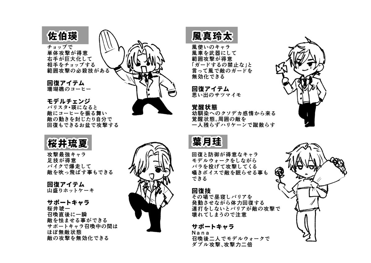 kawo_000's tweet photo. GSのバトルゲーム妄想
柊くんと若王子先生育成してバトルしたい https://t.co/FH3AMf5dlb