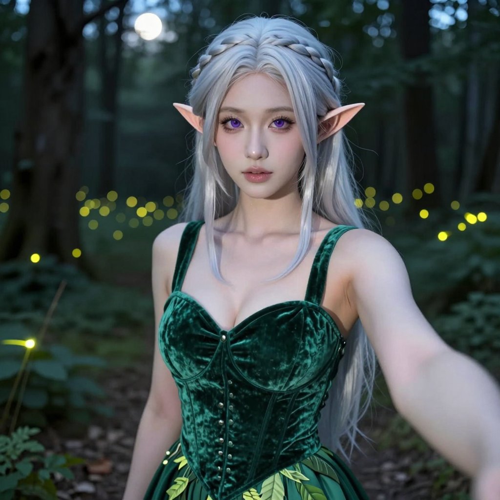 Elara_Moon_'s tweet photo. The kind of beauty that legends are written about. 🌙
Forest-born, moonlit, impossible to forget.
#FantasyBeauty #ElvenGlam #MoonlitCurves https://t.co/rzqZOVtG4N